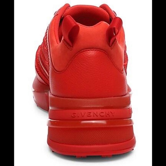 GIVENCHY GV1 RED SNEAKER SIZE 10us BRAND NEW - Picture 8 of 8